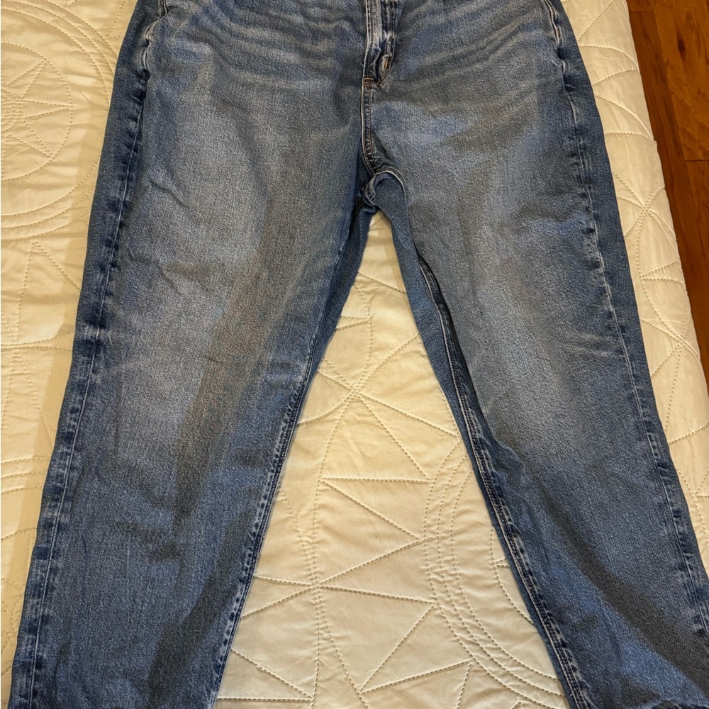 American Eagle Outfitters Strigid Mom Jeans (18 Short)